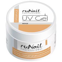 Гель Runail Professional UV Gel Camouflage камуфлирующий (II моделирующая фаза), 15 г благородный бежевый