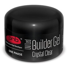 Гель PNB One Phase Builder Gel моделирующий, 50 мл crystal clear