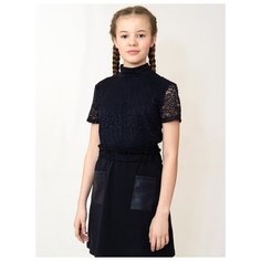 Водолазка Nota Bene размер 134, темно-синий