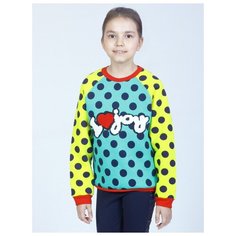 Свитшот Nota Bene размер 122, горох