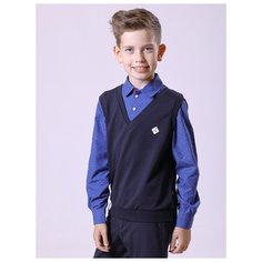 Рубашка Nota Bene размер 146, темно-синий