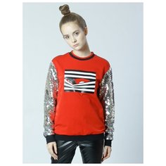 Свитшот Nota Bene размер 134, красный