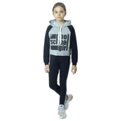 Спортивный костюм Nota Bene размер 164, черный/серый