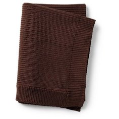 Плед Elodie шерстяной 70х100 см chocolate