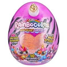 Мягкая игрушка-сюрприз 1 TOY Zuru RainBoCorns в яйце (серия 3 A)