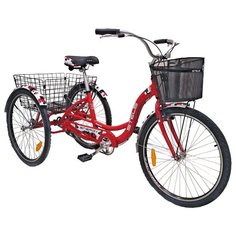 Городской велосипед STELS Energy I 26 V020 (2017) красный 16" (требует финальной сборки)