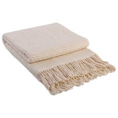 Плед Vladi Элит Рогожка 140 х 200 см, белый