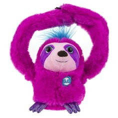 Мягкая игрушка 1 TOY Robo Pets Крошка Ленивец розовый