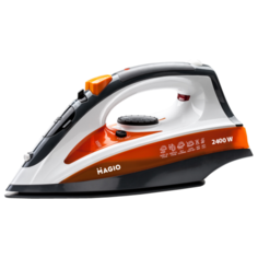 Утюг Magio MG-543 оранжевый/серый/белый