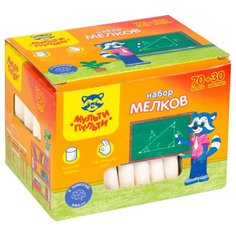 Мульти-Пульти Набор мелков Енот в школе 100 шт