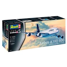 Сборная модель Revell Airbus A380-800 Lufthansa New Livery (03872) 1:144