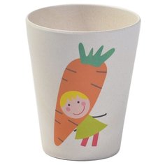 Fissman Стакан Морковка 300 мл белый