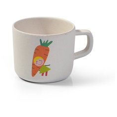 Чашка Fissman бамбуковая (8365 / 8368 / 8359) морковка