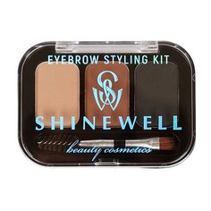 SHINEWELL Набор для моделирования бровей Brow Secret Eyebrow Styling Kit 02