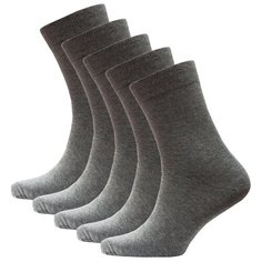 Носки HOSIERY 74215, 5 пар, размер 27-29, серый