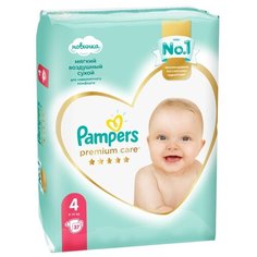 Pampers подгузники Premium Care 4 (9-14 кг) 37 шт.
