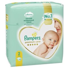 Pampers подгузники Premium Care 2 (4-8 кг) 20 шт.