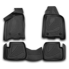Комплект ковриков ELEMENT F900250E1 LADA (ВАЗ) Samara 4 шт. черный