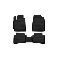 Комплект ковриков ELEMENT 10501210 4 шт. черный