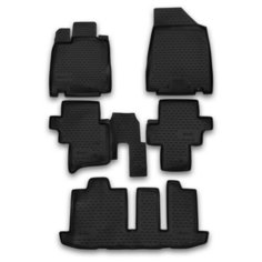 Комплект ковриков ELEMENT CARNIS00037 Nissan Pathfinder 5 шт. черный