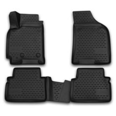 Комплект ковриков ELEMENT CARDAE10001 Daewoo Gentra 4 шт. черный