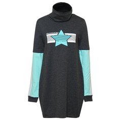 Платье Nota Bene размер 140, темно-серый