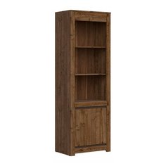 Стеллаж Black Red White Када REG1D 3 полки, материал: ЛДСП, ШxГxВ: 70х46х204.5 см, дуб April