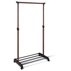 Напольная вешалка Sheffilton CH-4345 черный/темный орех