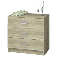 Комод NK-MEBEL Лофт 800 , размер: 80х44 см , цвет: дуб сонома