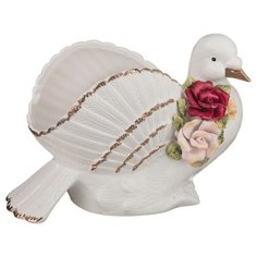 Статуэтка Lefard Голубь 180-550, 14 см белый