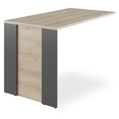 Столик приставной Pointex Spring, ДхШ: 70 х 130 см, светлый дуб