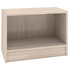 Стеллаж Баронс Лайн СТ.047.500-00 1 полка, материал: ЛДСП, ШxГxВ: 50х32х43.1 см, ясень шимо светлый