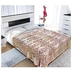 Плед Tango Bicolor 150x200 см, коричневый