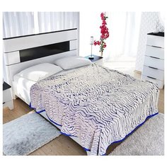 Плед Tango Bicolor 200x220 см, синий