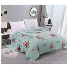 Плед Tango Lindo 200x220 см, зеленый