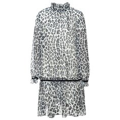 Платье Nota Bene размер 152, леопард серый