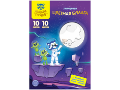 Цветная бумага Мульти-пульти Волшебная A4 10 цветов БЦм10-10_31606