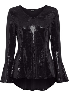 Футболка с расклешенными рукавами Bonprix