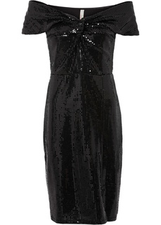 Платье с открытыми плечами Bonprix