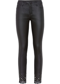 Брюки из искусственной кожи Bonprix