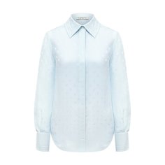 Блузка из вискозы и шелка Lanvin