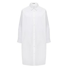 Хлопковая рубашка Jil Sander