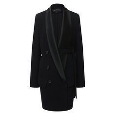 Пальто из шерсти и вискозы Ann Demeulemeester