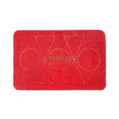 Коврик Velcoc Derby 50x80 см Red