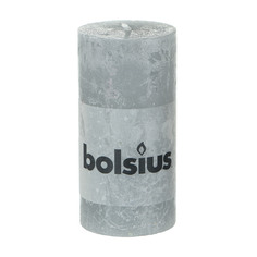 Свеча Bolsius 100/50 rustic светло-серая