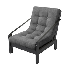 Кресло AS Лэсси 75x101x88.5 венге/графит