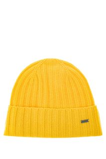 Желтая шапка с добавлением шерсти Tom Tailor