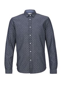 Хлопковая рубашка на пуговицах Tom Tailor Denim