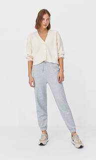 Stradivarius Кардиган Из Синели Женская Коллекция Ванильный Xs