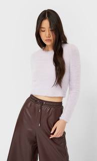 Stradivarius Укороченный Топ Soft Touch Женская Коллекция Multicolor Xs